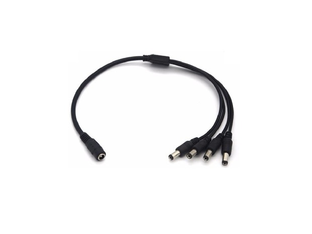 &u+ CABLE PULPO CORRIENTE 1 HEMBRA A 4 MACHOS